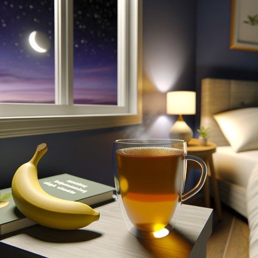 Banana tea benefits for better sleep and stress-free nights